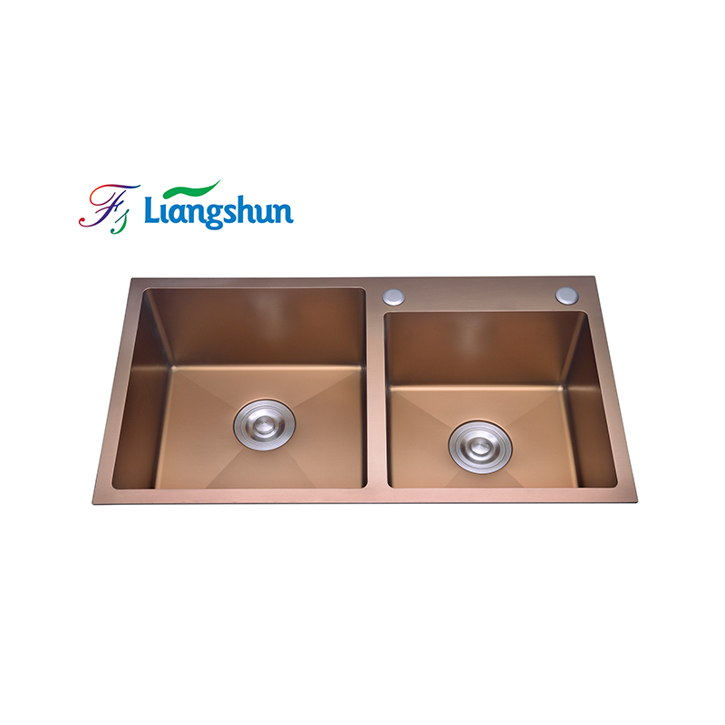 Matibay na Nano Titanium Plating Handmade Sink